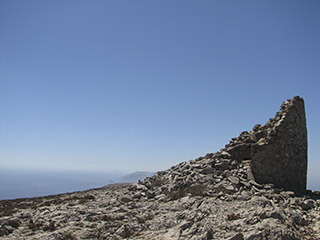 'Mill on top', Between Tholaria and Lagkada Villages, Amorgos Island, Greece 'Mill on top', Between Tholaria and Lagkada Villages, Amorgos Island, Greece